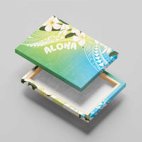 Aloha Hawaii Festive Canvas Wall Art Frangipani Lace Classic - Summer Vibes LT7 - Polynesian Pride
