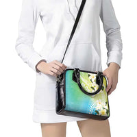 Aloha Hawaii Festive Shoulder Handbag Frangipani Lace Classic - Summer Vibes LT7 - Polynesian Pride