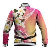 Aloha Hawaii Festive Baseball Jacket Frangipani Lace Classic - Spring Vibes LT7 - Polynesian Pride