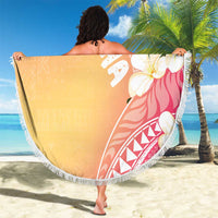 Aloha Hawaii Festive Beach Blanket Frangipani Lace Classic - Spring Vibes LT7 - Polynesian Pride