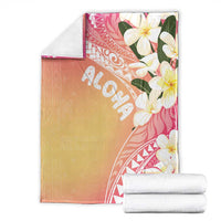 Aloha Hawaii Festive Blanket Frangipani Lace Classic - Spring Vibes LT7 - Polynesian Pride