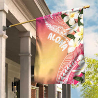Aloha Hawaii Festive Garden Flag Frangipani Lace Classic - Spring Vibes LT7 House Flag Colorful - Polynesian Pride