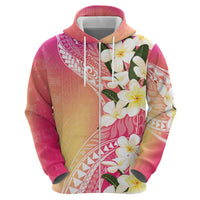 Aloha Hawaii Festive Hoodie Frangipani Lace Classic - Spring Vibes