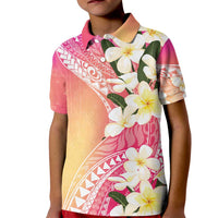 Aloha Hawaii Festive Kid Polo Shirt Frangipani Lace Classic - Spring Vibes