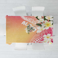 Aloha Hawaii Festive Tablecloth Frangipani Lace Classic - Spring Vibes LT7 Colorful - Polynesian Pride