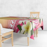 Aloha Hawaii Festive Tablecloth Frangipani Lace Classic - Spring Vibes LT7 - Polynesian Pride