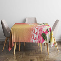 Aloha Hawaii Festive Tablecloth Frangipani Lace Classic - Spring Vibes LT7 - Polynesian Pride