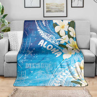 Aloha Hawaii Festive Blanket Frangipani Lace Classic - Oceanic LT7 - Polynesian Pride