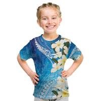 Aloha Hawaii Festive Kid T Shirt Frangipani Lace Classic - Oceanic