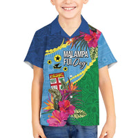 Personalized Malampa Fiji Day Together We Grow Kid Hawaiian Shirt Special Tapa Mix - Polynesian Pride