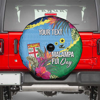 Personalized Malampa Fiji Day Together We Grow Spare Tire Cover Special Tapa Mix - Polynesian Pride