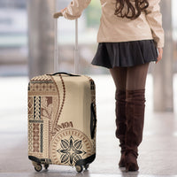 Samoa Siapo Motif Luggage Cover Classic Style LT7 - Polynesian Pride