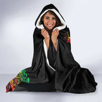 Personalised Reggae Jawaiian Festive Hooded Blanket Mix Polynesian LT7 - Polynesian Pride