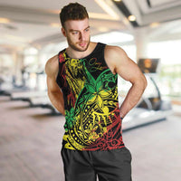 Personalised Reggae Jawaiian Festive Men Tank Top Mix Polynesian LT7 Reggae - Polynesian Pride