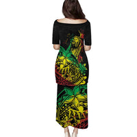 Personalised Reggae Jawaiian Festive Puletasi Mix Polynesian LT7 - Polynesian Pride