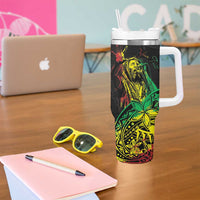 Personalised Reggae Jawaiian Festive Tumbler With Handle Mix Polynesian LT7 - Polynesian Pride