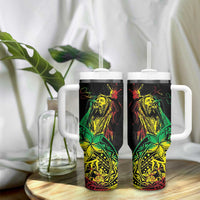 Personalised Reggae Jawaiian Festive Tumbler With Handle Mix Polynesian LT7 - Polynesian Pride