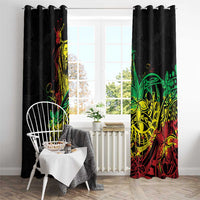 Personalised Reggae Jawaiian Festive Window Curtain Mix Polynesian LT7 - Polynesian Pride