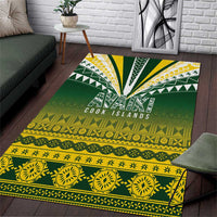 Cook Islands Rugby Area Rug Kuki Avaiki - Polynesian Pride