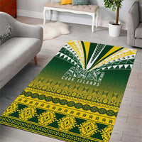 Cook Islands Rugby Area Rug Kuki Avaiki - Polynesian Pride