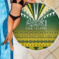 Cook Islands Rugby Beach Blanket Kuki Avaiki - Polynesian Pride