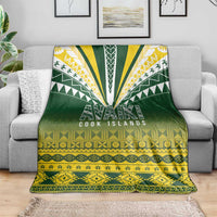 Cook Islands Rugby Blanket Kuki Avaiki - Polynesian Pride