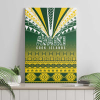 Cook Islands Rugby Canvas Wall Art Kuki Avaiki - Polynesian Pride