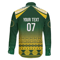 Cook Islands Rugby Custom Family Matching Short Sleeve Bodycon Dress and Hawaiian Shirt Kuki Avaiki - Polynesian Pride