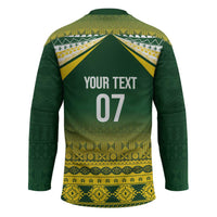 Cook Islands Rugby Custom Hockey Jersey Kuki Avaiki - Polynesian Pride