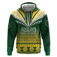 Cook Islands Rugby Custom Hoodie Kuki Avaiki - Polynesian Pride