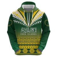 Cook Islands Rugby Custom Hoodie Kuki Avaiki - Polynesian Pride