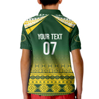 Cook Islands Rugby Custom Kid Polo Shirt Kuki Avaiki - Polynesian Pride
