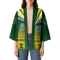 Cook Islands Rugby Custom Kimono Kuki Avaiki - Polynesian Pride