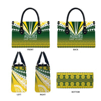 Cook Islands Rugby Leather Bag Kuki Avaiki - Polynesian Pride
