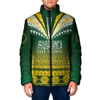 Cook Islands Rugby Custom Padded Jacket Kuki Avaiki - Polynesian Pride