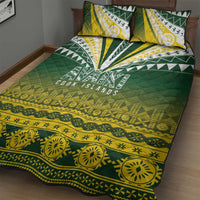 Cook Islands Rugby Quilt Bed Set Kuki Avaiki - Polynesian Pride