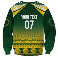 Cook Islands Rugby Custom Sweatshirt Kuki Avaiki - Polynesian Pride