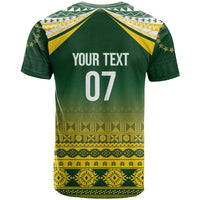 Cook Islands Rugby Custom T Shirt Kuki Avaiki LT7 - Polynesian Pride
