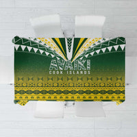 Cook Islands Rugby Tablecloth Kuki Avaiki - Polynesian Pride