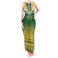 Cook Islands Rugby Custom Tank Maxi Dress Kuki Avaiki - Polynesian Pride