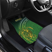 Cook Islands Rugby Kuki Avaiki Car Mats Tribal Turtle - Polynesian Pride