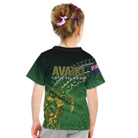 Cook Islands Rugby Kuki Avaiki Kid T Shirt Tribal Turtle LT7 - Polynesian Pride