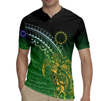 Cook Islands Rugby Kuki Avaiki Rugby Jersey Tribal Turtle - Polynesian Pride