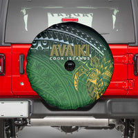 Cook Islands Rugby Kuki Avaiki Spare Tire Cover Tribal Turtle - Polynesian Pride