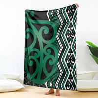 Maori Taniko Patterns Blanket Pounamu Patiki Motifs Mix Whakairo Ngaru LT7 - Polynesian Pride