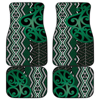 Maori Taniko Patterns Car Mats Pounamu Patiki Motifs Mix Whakairo Ngaru LT7 - Polynesian Pride