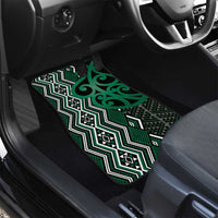 Maori Taniko Patterns Car Mats Pounamu Patiki Motifs Mix Whakairo Ngaru LT7 - Polynesian Pride
