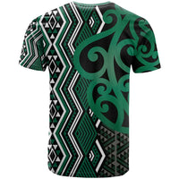 Maori Taniko Patterns T Shirt Pounamu Patiki Motifs Mix Whakairo Ngaru