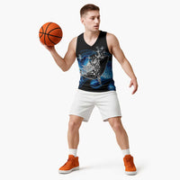 Maori Matariki Te Araroa Paikea Starry Basketball Jersey Tangaroa Whakatauki LT7 - Polynesian Pride
