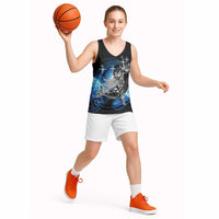 Maori Matariki Te Araroa Paikea Starry Basketball Jersey Tangaroa Whakatauki LT7 - Polynesian Pride